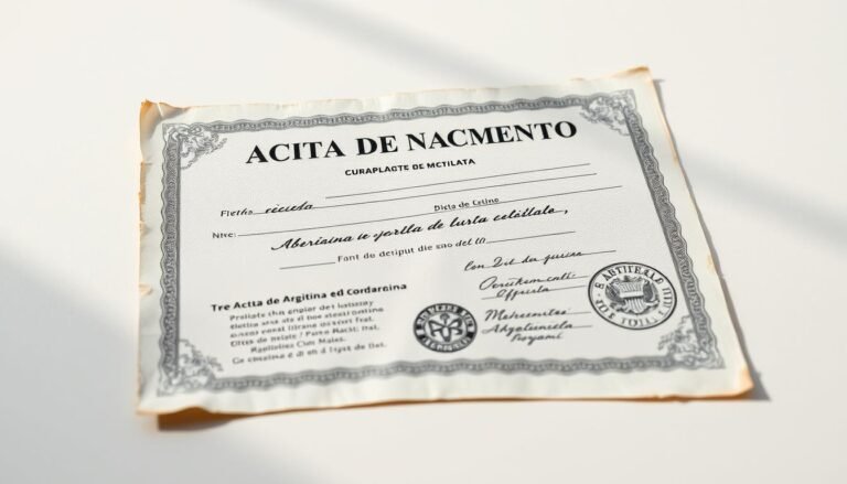 Acta de Nacimiento Argentina
